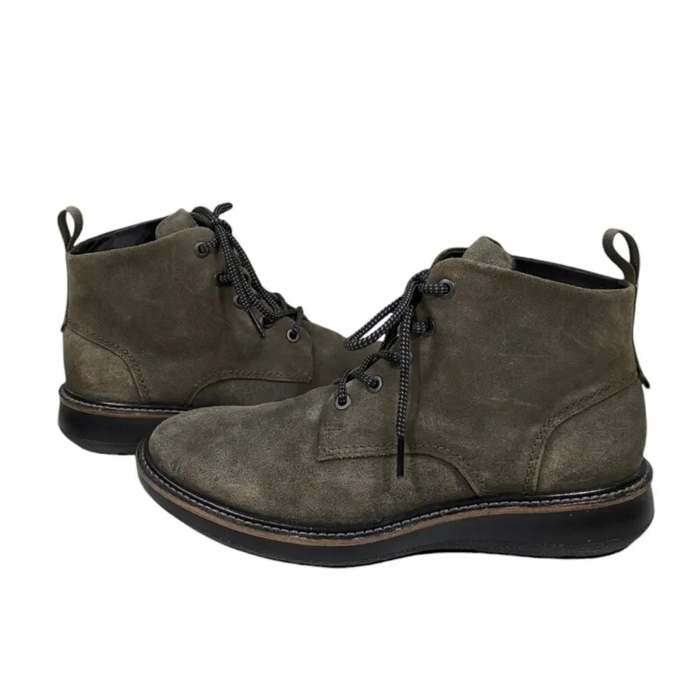 Ecco Men's Aurora Chukka Boots EUC $300 Size 39 S3201